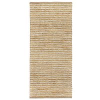 Ковер из джута и шерсти delhi из коллекции ethnic 70x160 см Tkano