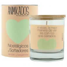 Свеча ароматическая animikados butterfly spirit Сандал и бергамот 40 ч.