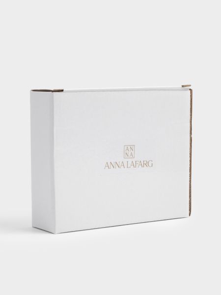 Пиала 15x12x4 см, фарфор, белая, Дом с венком, Townlet Anna Lafarg
