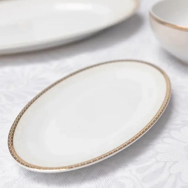 Блюдо овальное 24 см Riva Gold ZARIN