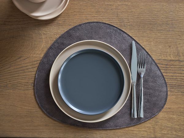 Набор из 2-х двухсторонних сервировочных салфеток drop, 33х41 см, шоколадный/бежевый Liberty Jones