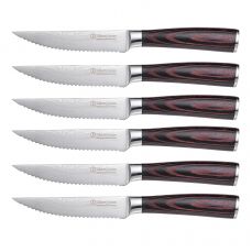 Набор ножей для стейка butcher, 11,5 см, 6 шт Liberty Jones