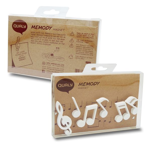 Набор магнитов memody, 6 шт Qualy