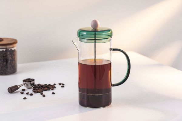 Френч-пресс orb, изумрудный/розовый, 900 мл, Liberty Jones, LJ0000557
