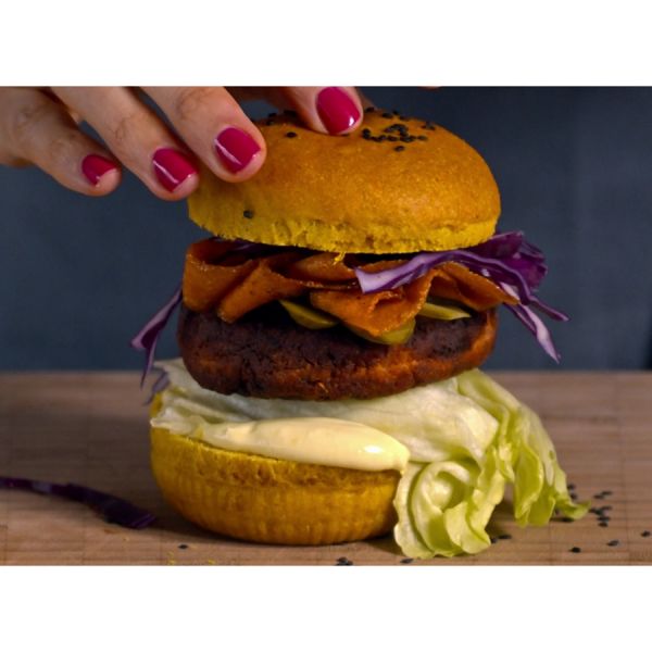 Форма для приготовления булочек и пирожных burger bread 20 х 34 см силиконовая