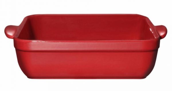 Форма для запекания прямоугольная,28х23 см (цвет: гранат)     (3) (300)     342040
