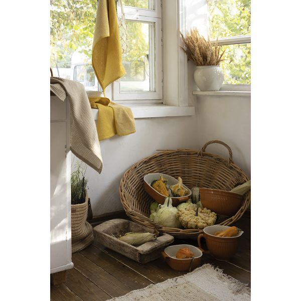 Блюдо для запекания soft ripples, 35,9х23,3 см, карамельное Liberty Jones