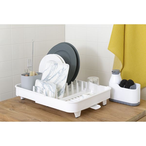 Сушилка для посуды jarl 41,2x11,5x36,5 см белая Smart Solutions