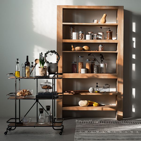 Контейнер для хранения кофе 1,2 л с деревянной крышкой