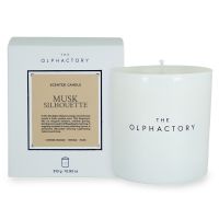 Свеча ароматическая the olphactory, white insignia, musk silhouette, 60 ч Ambientair