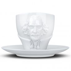 Чайная пара talent william shakespeare 260 мл белая