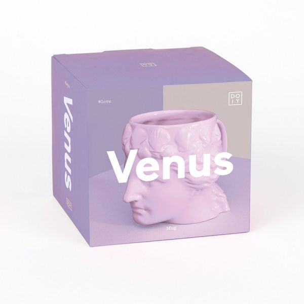 Кружка venus, лиловая Doiy