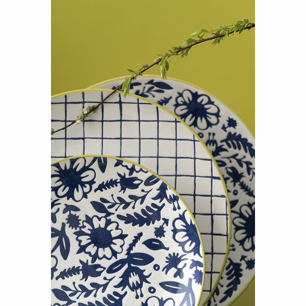 Набор обеденных тарелок bright traditions 26 см, 2 шт Liberty Jones