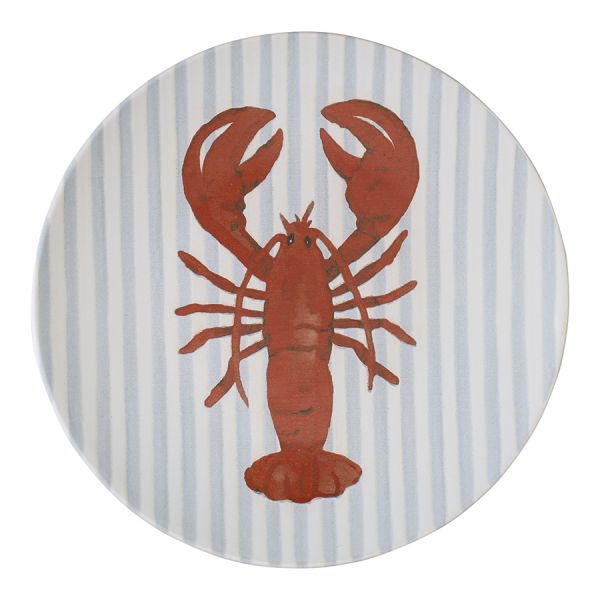 Набор из четырех тарелок aquarium из коллекции sea treasures 21.5 см Tkano