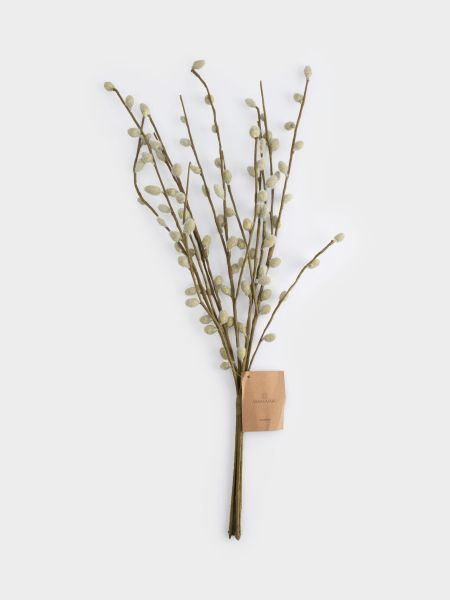Ветка декоративная, 55 см, бумага, Верба, Interior Easter
