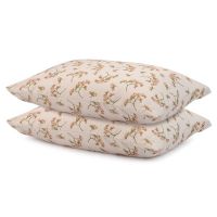 Набор из двух наволочек из сатина с принтом 'Степное цветение' из коллекции prairie 50х70 см