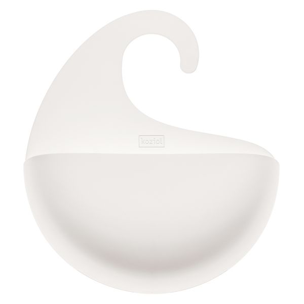 Органайзер для ванной surf organic 27x31.5х8 см молочный