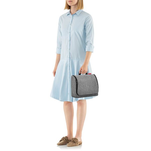 Сумка-органайзер toiletbag xl twist silver Reisenthel