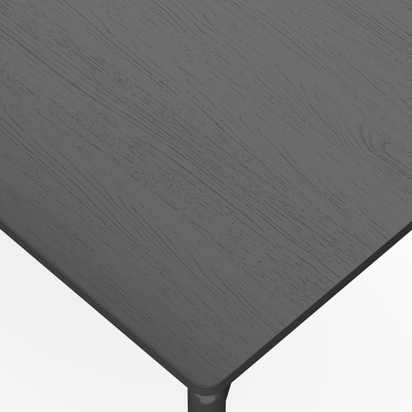 Стол обеденный saga, 75х150 см, темно-серый Latitude