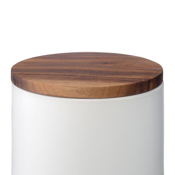 Банка для хранения керамическая smart solutions 350 мл белая