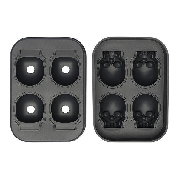 Форма для льда ice skull, графит Smart Solutions