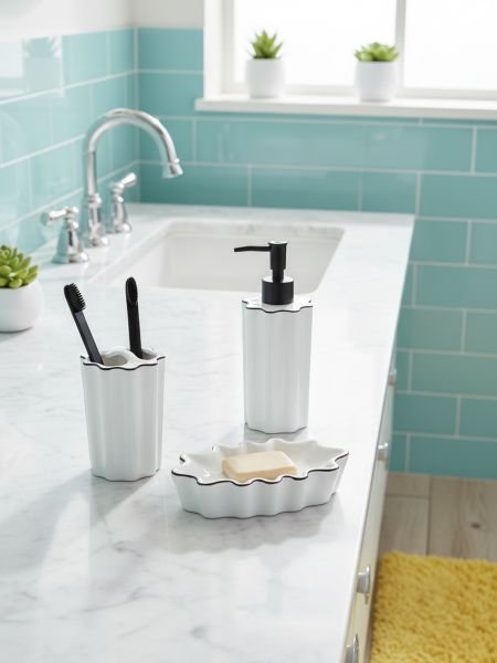 Мыльница camellia, белая Bergenson Bjorn Bath
