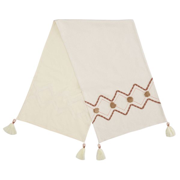 Дорожка на стол с вышивкой geometry из коллекции ethnic 45х150 см Tkano