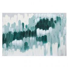 Панно декоративное с ручной росписью by feel, 120х80 см, индиго Bergenson Bjorn