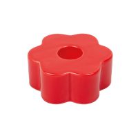 Подсвечник daisy D8 см, красный Doiy