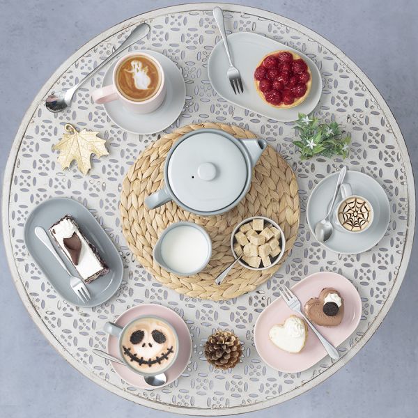 Блюдце cafe concept d 14 см серое