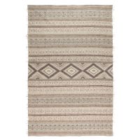 Ковер из хлопка шерсти и джута с геометрическим орнаментом из коллекции ethnic 200х300 см
