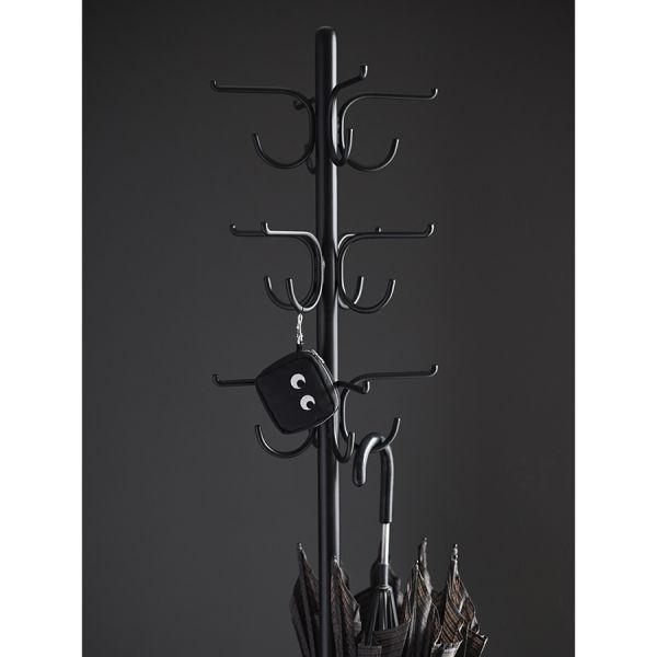 Вешалка напольная mera, черная Latitude