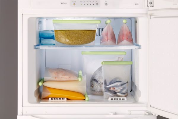 Набор пакетов силиконовых с зажимом Lekue 3 шт 