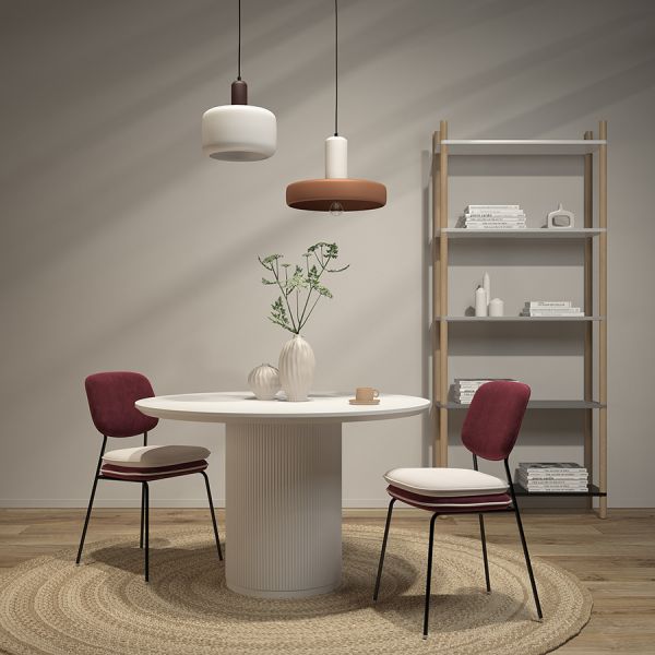 Светильник потолочный juko, D43х31 см, бежевый/коричневый Bergenson Bjorn