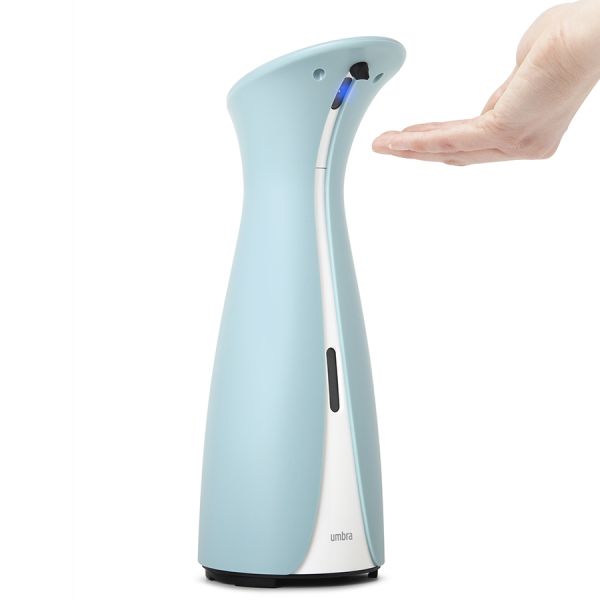 Диспенсер для мыла сенсорный otto 255 мл голубой