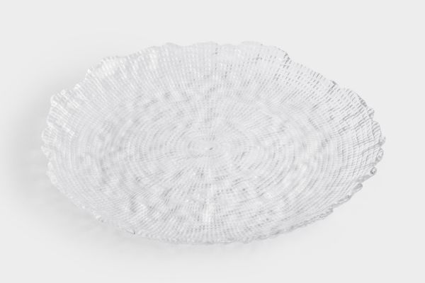 Тарелка обеденная 27 см, стекло, Trill ANNA LAFARG