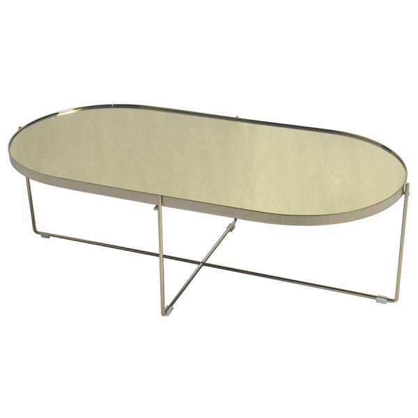 Стол josen 120х60 см золотой