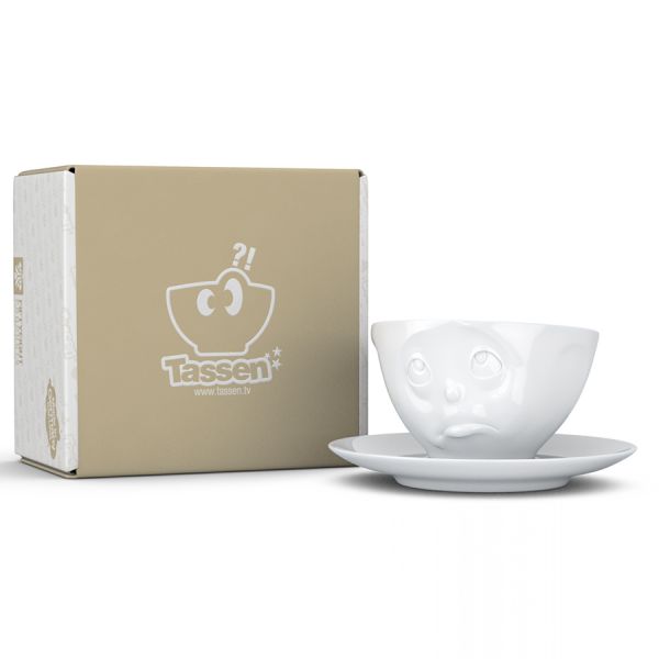 Чайная пара tassen oh please 200 мл белая