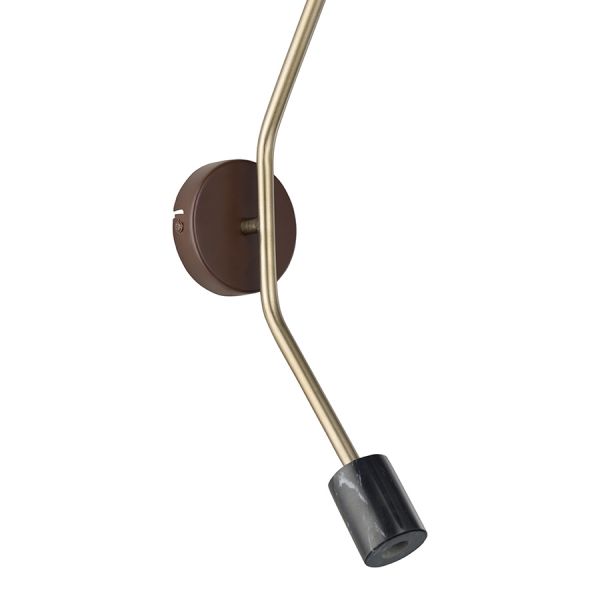 Светильник настенный fedd, D48х63 см, сливовый Bergenson Bjorn