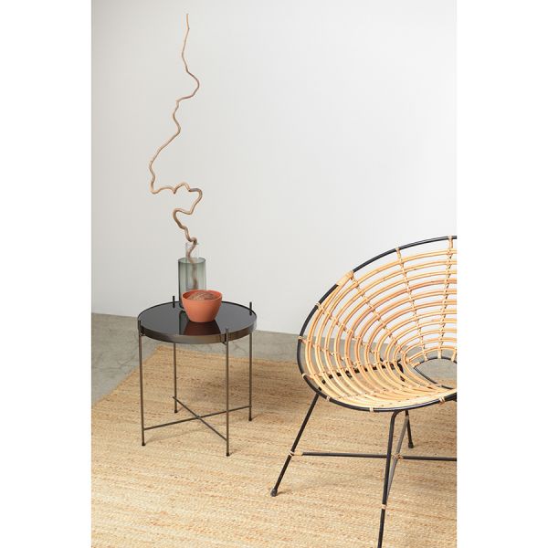 Стол josen 42,7 см черный