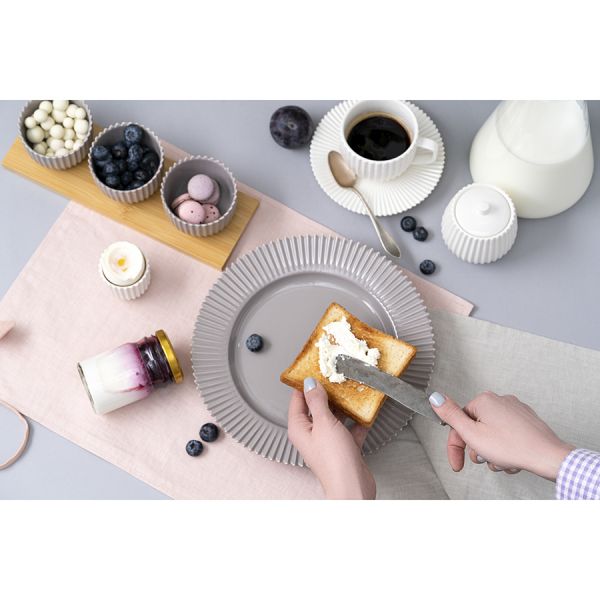 Сахарница белого цвета из коллекции edge, 240 мл Tkano