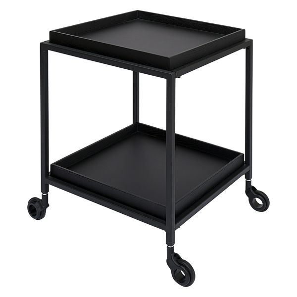 Тумба на колесах domo, 40,5х40,5х53,5 см, черная Bergenson Bjorn