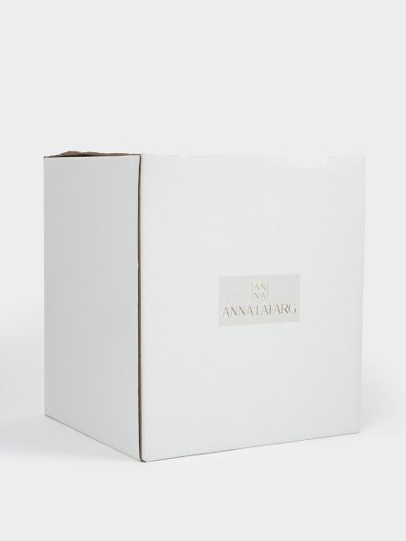 Емкость для хранения 16x16 см, керамика, зелено-красная, Елка, Fir ANNA LAFARG
