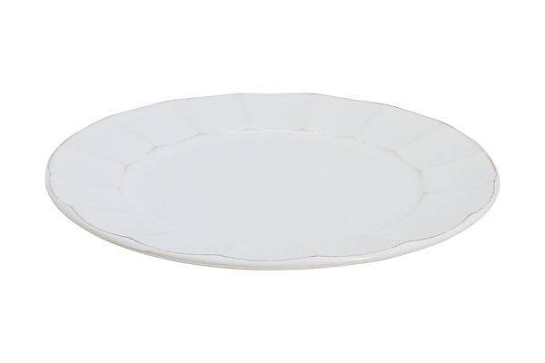 Тарелка закусочная Paris белый, 23 см Matceramica