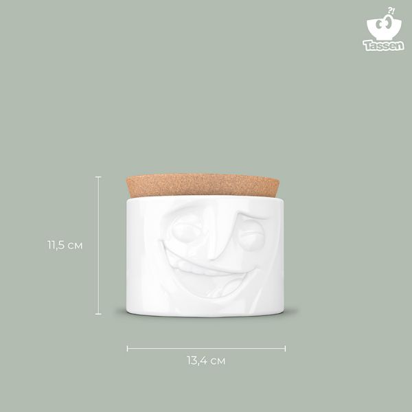 Емкость для хранения tassen cheerful 900 мл белая