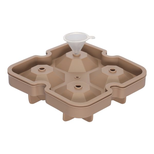 Форма для льда ice diamond, пепельно-розовая Smart Solutions