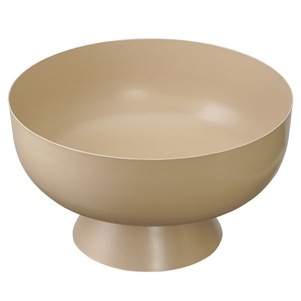 Блюдо на ножке vivlend 25,5 см, бежевое Bergenson Bjorn