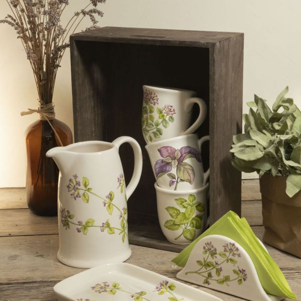 Салфетница Rosemary 18 см, Nuova Cer, 9107-RSM