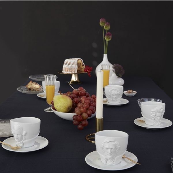 Чайная пара talent goethe 260 мл белая