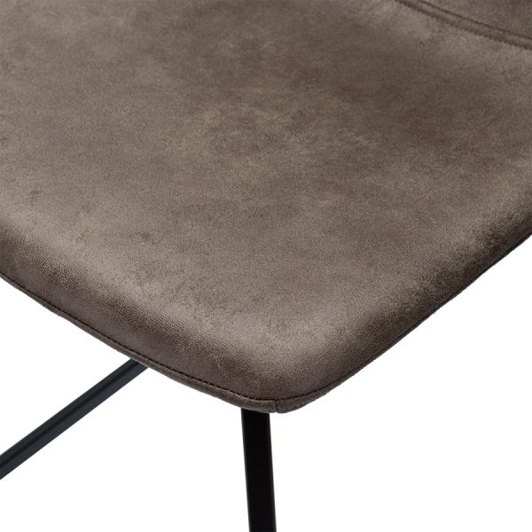 Стул полубарный hugh экокожа